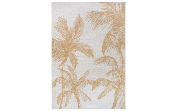 Northrugs Teppich Beach Jaora, 200 x 290 cm, Gold/Grau