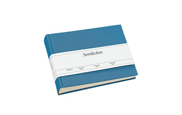 Semikolon Fotoalbum Classic Medium 21.6 cm x 16 cm Blau