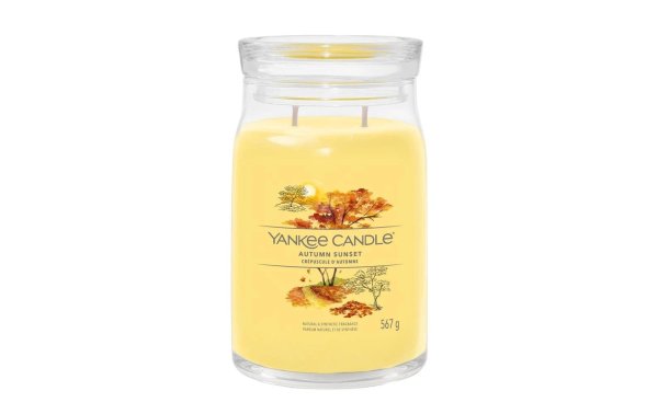 Yankee Candle Signature Duftkerze Autumn Sunset Signature Large Jar