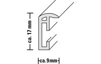 Hama Bilderrahmen Madrid Silber, 10 x 15 cm