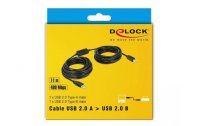 Delock USB 2.0-Kabel  USB A - USB B 11 m