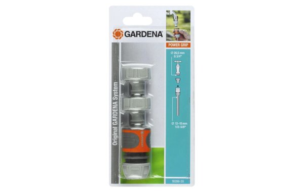 Gardena Anschluss-Satz 13 mm (1/2") / 15 mm (5/8")