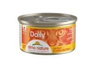 Almo Nature Nassfutter Daily Mousse mit Huhn, 24 x 85 g