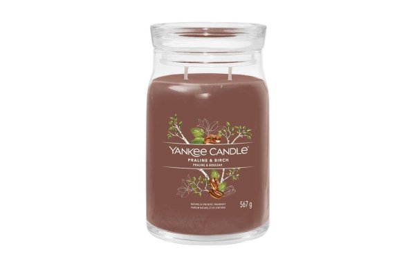 Yankee Candle Signature Duftkerze Praline & Birch Signature Large Jar