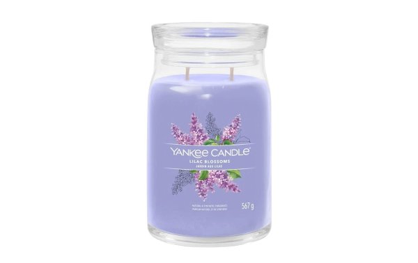 Yankee Candle Signature Duftkerze Lilac Blossoms Signature Large Jar