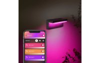 Philips Hue White & Color Ambiance Outdoor Nyro Wandleuchte Schwarz