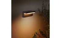 Philips Hue White & Color Ambiance Outdoor Nyro Wandleuchte Schwarz