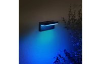 Philips Hue White & Color Ambiance Outdoor Nyro Wandleuchte Schwarz