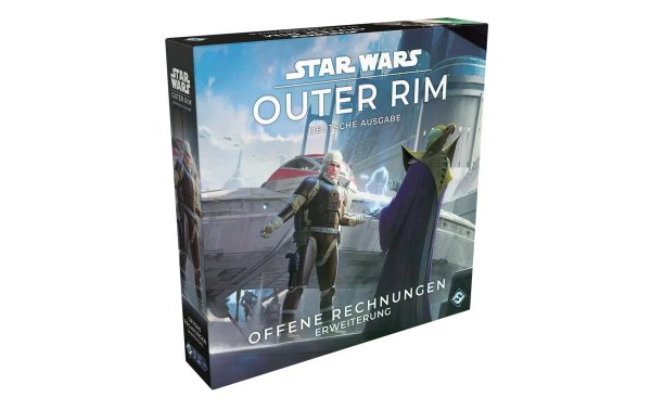 Fantasy Flight Games Kennerspiel Star Wars: Outer Rim – Offene Rechnungen -DE-