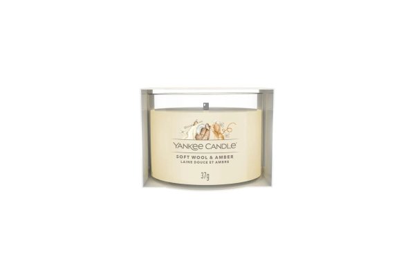 Yankee Candle Signature Duftkerze Soft Wool & Amber Signature 37 g