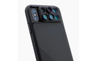 Shiftcam Smartphone-Objektiv 6-in-1 Set Black Case iPhone...