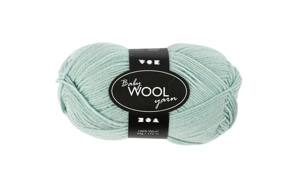 Creativ Company Wolle Babygarn Merino 50 g 14/4 Mint