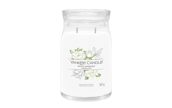 Yankee Candle Signature Duftkerze White Gardenia Signature Large Jar
