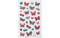 Creativ Company Glitzersticker 10 x 16 cm 1 Blatt, Schmetterling