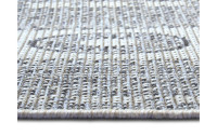 Northrugs Teppich Jaffa Elegant, 70 x 200 cm, Crème/Taupe