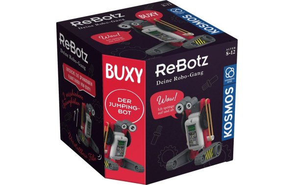 Kosmos Experimentierkasten ReBotz: Buxy der Jumping-Bot