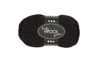Creativ Company Wolle Babygarn Merino 50 g 14/4 Schwarz