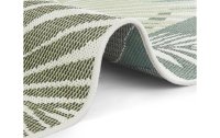 Northrugs Teppich Beach Vai, 200 x 290 cm, Crème/Grün