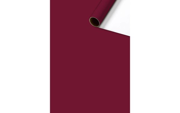 Stewo Geschenkpapier Colour 70 cm x 2 m Bordeaux