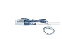 Wirewin Patchkabel Securelock Cat 6A, S/FTP, 1.5 m, Grau