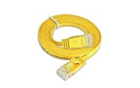 SLIM Slimpatchkabel Cat 6, UTP, 0.25 m, Gelb