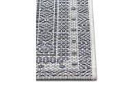 Northrugs Teppich Jaffa Elegant, 70 x 300 cm, Crème/Taupe