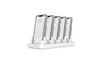 UAG Ladestation Workflow 5 Slot Battery Charger Weiss