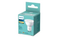 Philips Lampe LED 50W GU10 WW 36D ND 1PF/6DISC Warmweiss