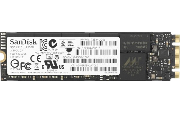 HP SSD  M.2 2280 NVMe 256 GB