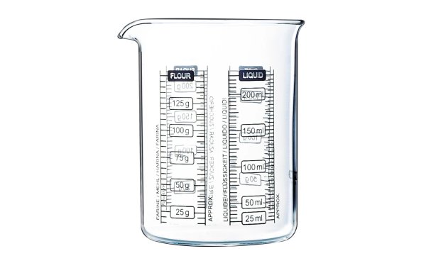 Pyrex Messbecher 2.5 dl, Transparent