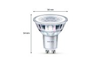 Philips Lampe LEDClassic 35W GU10 CW 36D ND Neutralweiss, 2 Stück