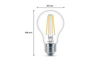 Philips Lampe LED classic 60W A60 E27 CW Neutralweiss, 6 Stück