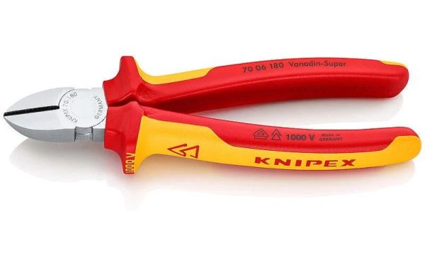 Knipex Seitenschneider 180 mm 1000 V verchromt