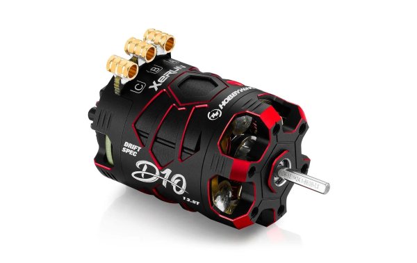 Hobbywing Brushless Sensored Motor Xerun D10 Drift 13.5T, Rot