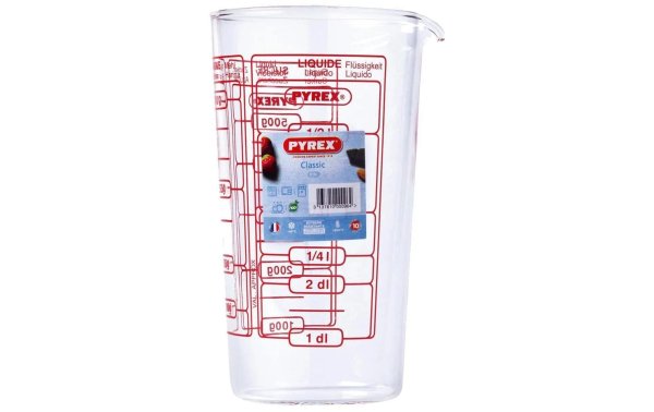 Pyrex Messbecher 5 dl, Transparent