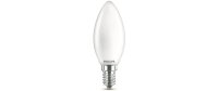 Philips Lampe LEDcla 40W B35 E14 FR WGD90 SRT4 Warmweiss