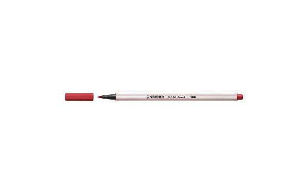 STABILO Pen 68 brush Dunkelrot
