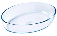 Pyrex Auflaufform 35 x 24 cm Oval, Transparent