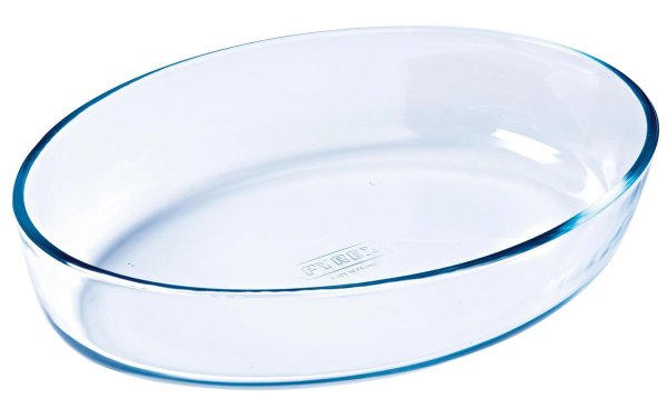 Pyrex Auflaufform 25 x 17 cm Oval, Transparent