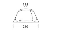 Easy Camp Wurfzelt Flameball 300, 3 Personen