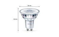 Philips Lampe LED Classic 50W GU10 CW 36D ND Neutralweiss, 6 Stück