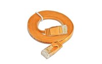 SLIM Slimpatchkabel Cat 6, UTP, 25 m, Orange