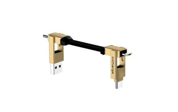 RollingSquare inCharge 6, 6in1, USB-A/-C, Micro-USB, Lightning 0.07 m