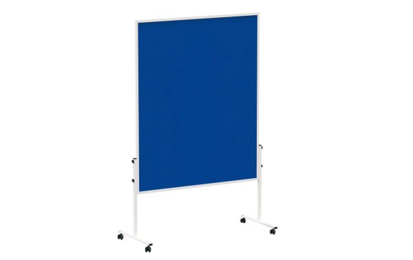 Maul Moderationswand MAULsolid  120 cm x 150 cm, Blau