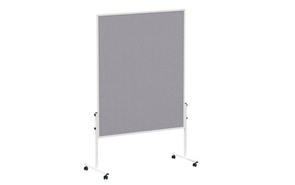 Maul Moderationswand MAULsolid  120 cm x 150 cm, Grau