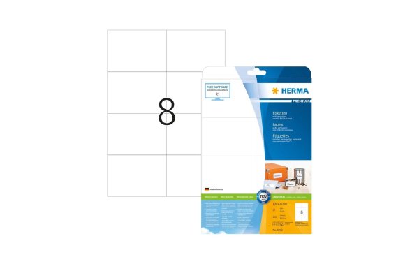 HERMA Universal-Etiketten Premium, 10.5 x 7.4 cm, 200 Etiketten