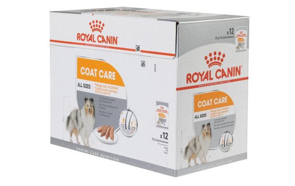 Royal Canin Nassfutter Care Nutrition Coat Care Mousse, 12 x 85g