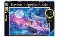 Ravensburger Puzzle Wolf im Nordlicht