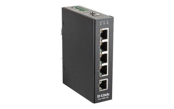 D-Link Rail Switch DIS-100E-5W 5 Port