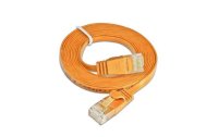 SLIM Slimpatchkabel Cat 6, UTP, 10 m, Orange